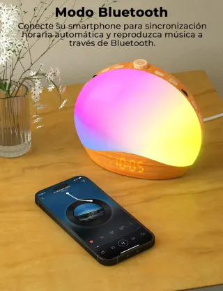 LIORQUE Despertador Luz Natural Amanecer