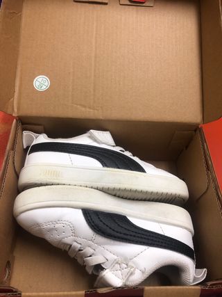 Zapatillas Puma Rickie Velc Negro Talla 22