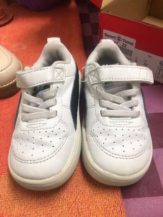 Zapatillas Puma Rickie Velc Negro Talla 22