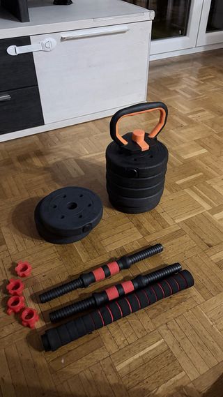 Set Mancuernas Ajustables 15kg