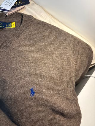 Jersey Polo Ralph Lauren Marrón
