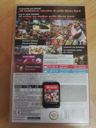 PACK!! Mario Kart 8 Deluxe + 2 Volantes Nintendo S