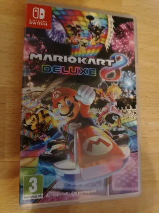PACK!! Mario Kart 8 Deluxe + 2 Volantes Nintendo S