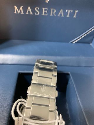 Reloj Maserati Cronógrafo Negro y Dorado