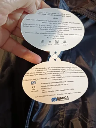 Parka de trabajo sin estrenar Talla XXXL