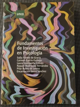 Fundamentos de Investigación en Psicología UNED