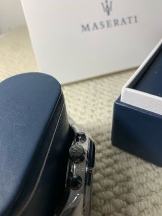 Reloj Maserati Negro y Plateado