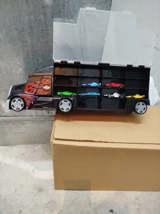 Teamsterz Tráiler Almacén con 9 Coches