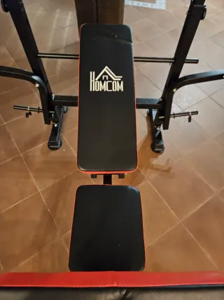 Banco de pesas multifuncional