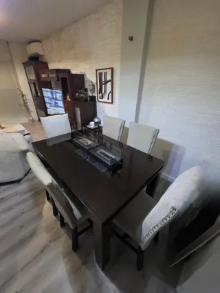 Sillas de Salón beige y negras