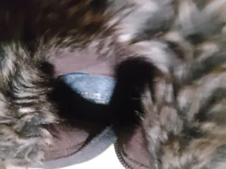 Botines marrones con pelo