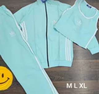 Conjunto Adidas Chándal y Top Mujer Talla XL