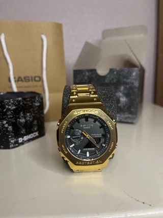 Reloj Casio G-Shock Dorado Nuevo