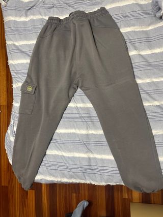 Pantalón Cargo Hoodrich Talla S Gris