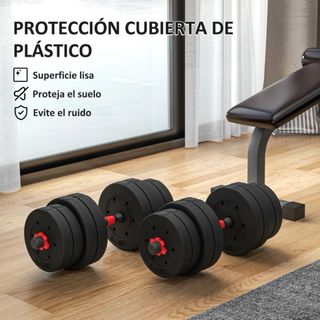 Juego Mancuernas Ajustables Pesas Gimnasio
