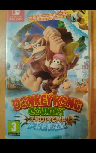 Donkey Kong Country Tropical Freeze Nintendo Switc