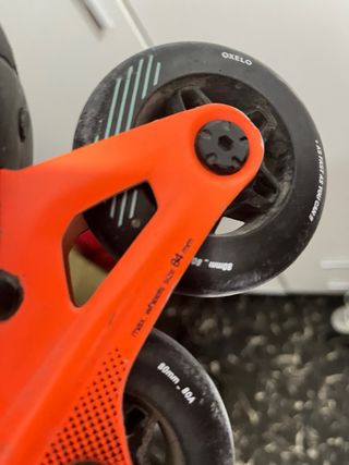 Patines en línea Oxelo Naranja/Negro Talla 42