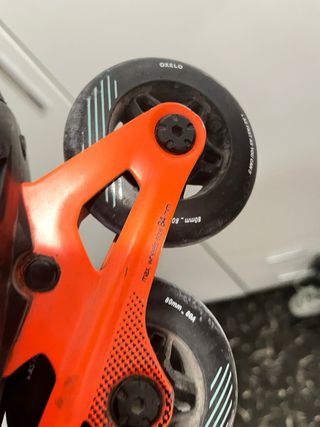 Patines en línea Oxelo Naranja/Negro Talla 42