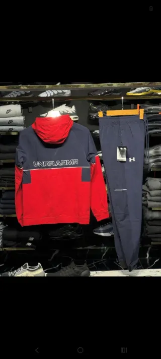 Chándal Under Armour azul y negro todas las tallas