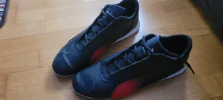 Zapatillas Puma Ferrari Negras y Rojas