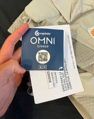 Portabebés Ergobaby Omni Breeze Nuevo