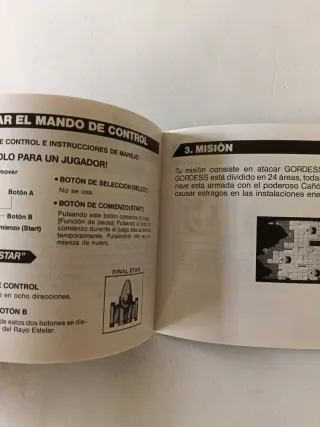 Manuales Star Force Nintendo NES Tecmo y otro