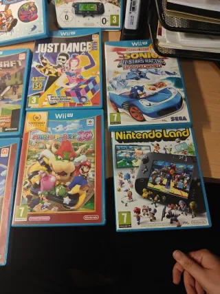Pack Juegos Wii U: Mario, Minecraft, Just Dance