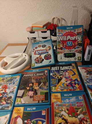 Pack Juegos Wii U: Mario, Minecraft, Just Dance