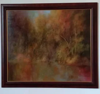 Quadro olio Agostina Carrara