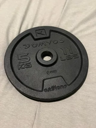 Disco de Pesas Domyos 5kg (11 lbs)
