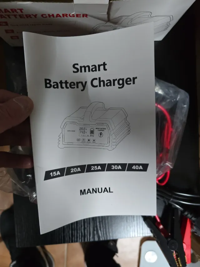 Cargador Inteligente Baterías 12V/24V