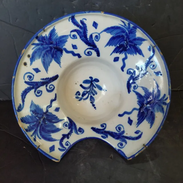 Bacia cerámica Manises S.XIX