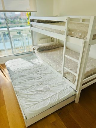 Litera cama nido + 2 colchon Chester (Banak Kivu)