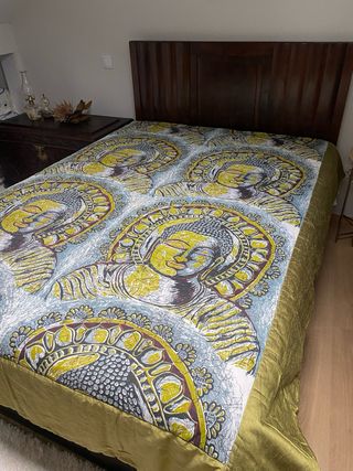 Coberta de Cama Estampada Boho Chic