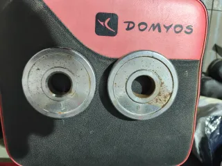 Discos de gimnasio 1 kilo.