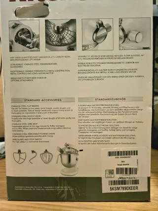 Batidora KitchenAid Rojo 6.9L Profesional