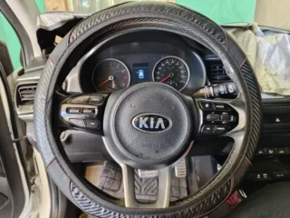 Funda Volante Coche Carbono y Piel