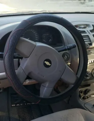 Funda Volante Coche Carbono y Piel