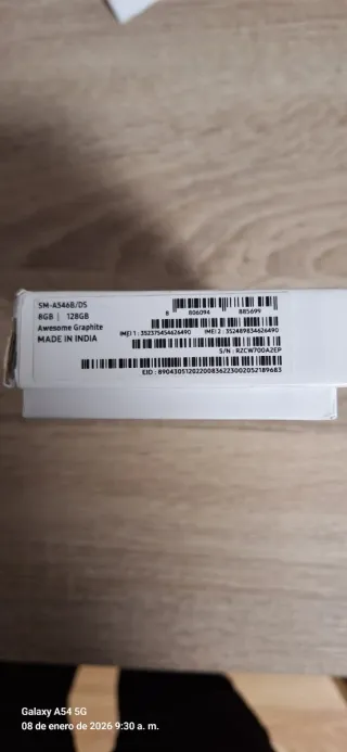 Samsung Galaxy A54 5G Negro