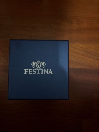 Reloj Festina Hombre Plata y Blanco