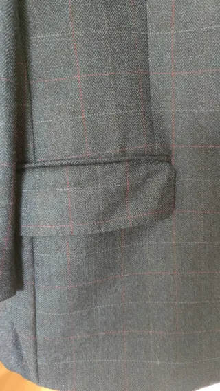 Americana Lana Estilo Inglés Sir Lucky Vintage T.L