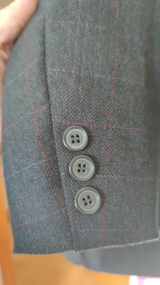 Americana Lana Estilo Inglés Sir Lucky Vintage T.L