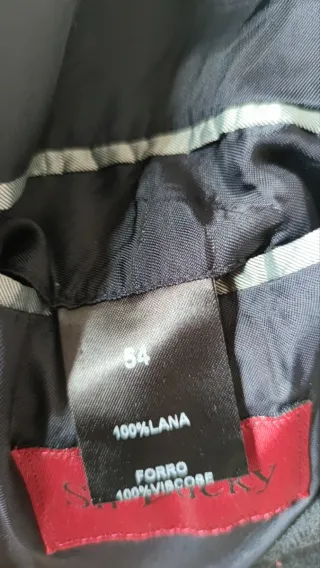 Americana Lana Estilo Inglés Sir Lucky Vintage T.L