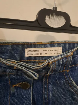 Falda vaquera con botones