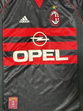 Maglia Milan Vintage 1998/99 Adidas Opel
