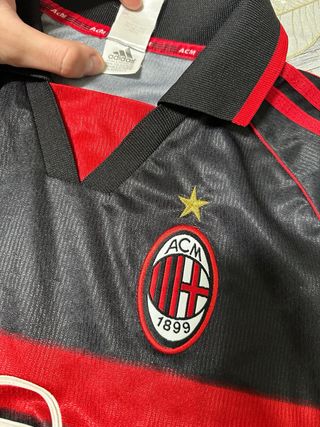 Maglia Milan Vintage 1998/99 Adidas Opel