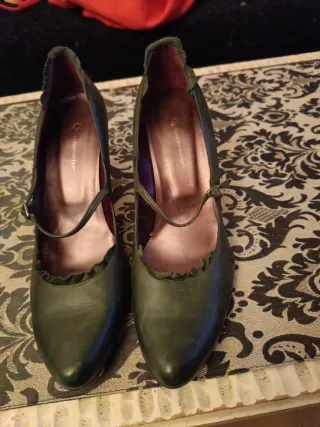 Zapatos Systemaction Verde Oliva