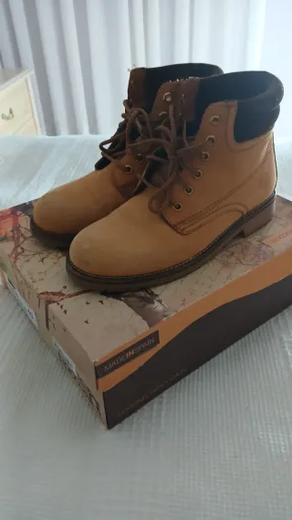 Botas de Nobuck Tapiocca Mujer