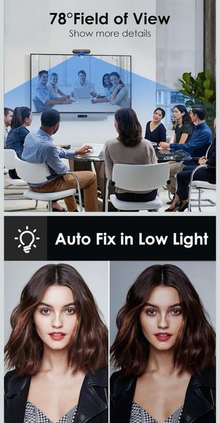 Webcam VIZOLINK W4DS 2K con microfoni Full HD