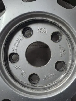 Llantas 15" Ligeras Audi, VW.